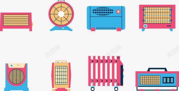 家用电器矢量图ai免抠素材_88icon https://88icon.com 家用电器 洗衣机 矢量图