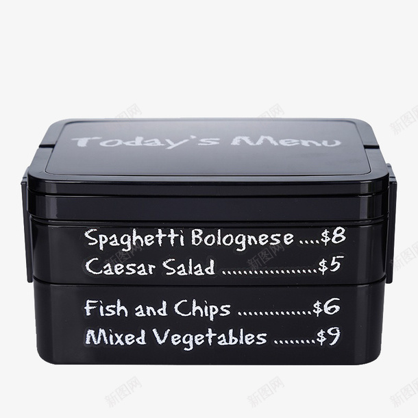 黑色多层寿司盒png免抠素材_88icon https://88icon.com 便当盒寿司盒 分格便当盒 分格饭盒 学生餐盒 寿司盒