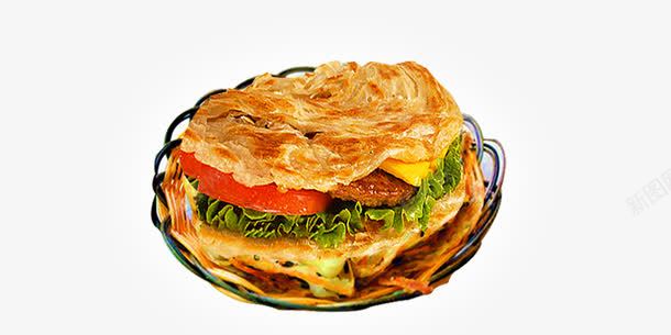 手抓饼png免抠素材_88icon https://88icon.com 小吃 手抓饼 早餐