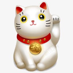 财富猫招财猫装饰png免抠素材_88icon https://88icon.com 招财猫 装饰 财富