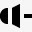 爆炸声音声音静音按钮小图标图标