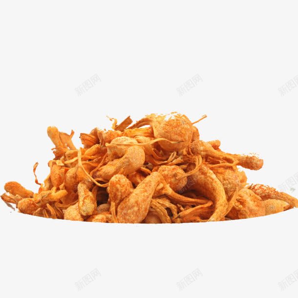 虫草花儿png免抠素材_88icon https://88icon.com 植物 虫草花 食物 黄色