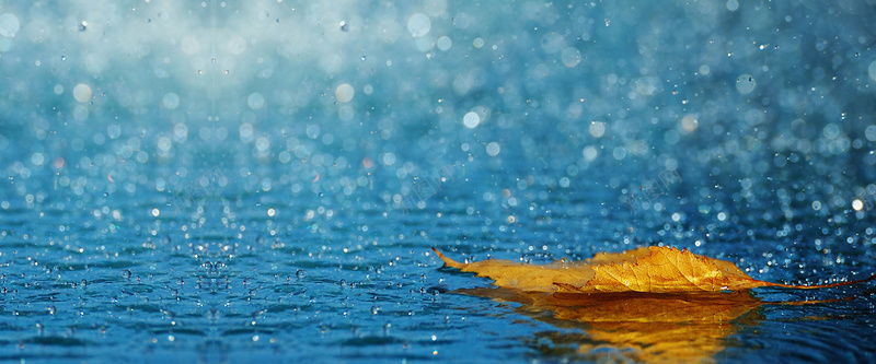 雨天背景摄影图片