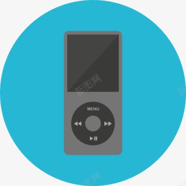 电子遥控器iPod图标图标