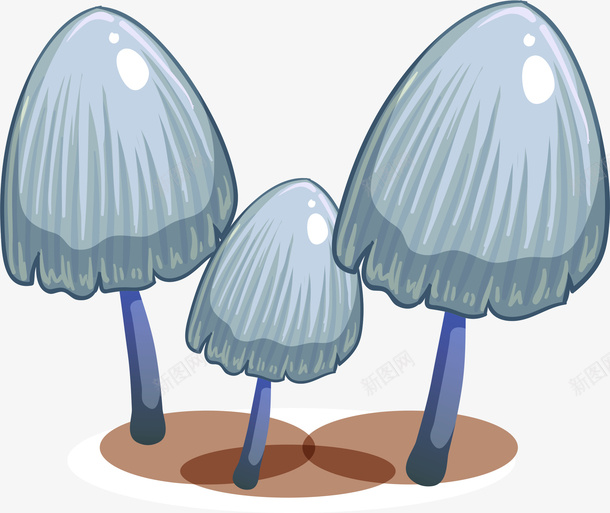 蘑菇卡通插画3png免抠素材_88icon https://88icon.com 卡通 插画 素材 蘑菇