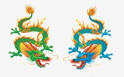 中国象征东方霸气龙中国龙高清图片