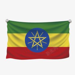 旗标国家埃塞俄比亚素材