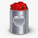 花玫瑰垃圾回收ValentinesDaypng免抠素材_88icon https://88icon.com Recycle Trash flower rose 回收 垃圾 玫瑰 花