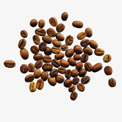 棕色简约装饰咖啡豆装饰图素材