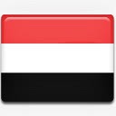 也门国旗国国家标志素材