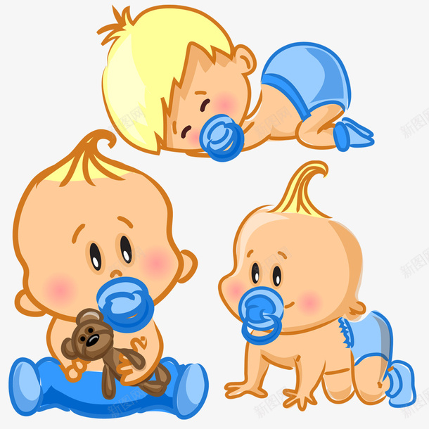 卡通婴儿png免抠素材_88icon https://88icon.com 卡通画 婴儿 小孩 矢量装饰 装饰