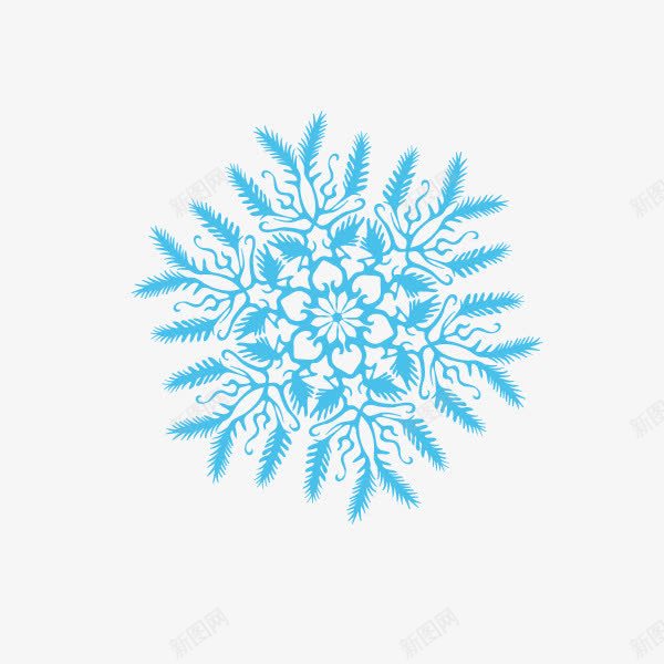 花纹底纹雪花装饰图案淡蓝色png免抠素材_88icon https://88icon.com 淡蓝色 花纹底纹 装饰图案 雪花