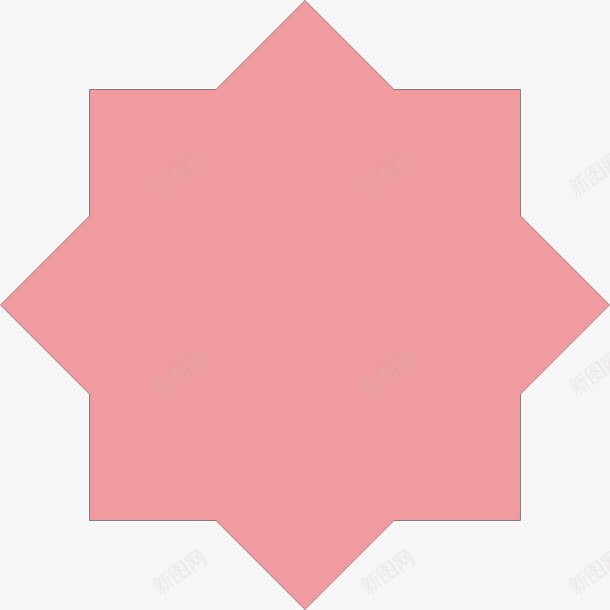 粉色小标题png免抠素材_88icon https://88icon.com 多边形 形状 标题 粉色