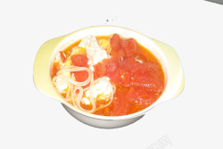 西红柿鸡蛋面素材