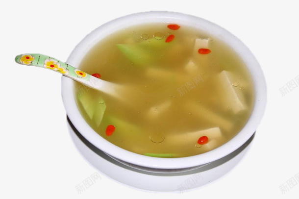 美味豆腐汤png免抠素材_88icon https://88icon.com 勺子 枸杞 油豆腐 美味 豆腐汤