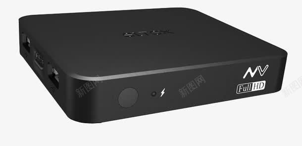 黑色机顶盒png免抠素材_88icon https://88icon.com HD SD 产品实图 机顶盒 黑色