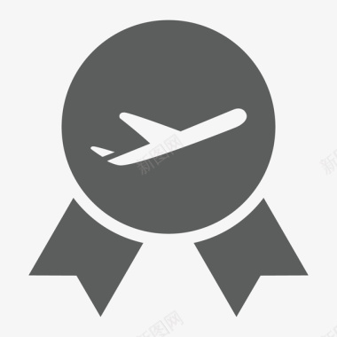 会员招募航班会员权益矢量图图标图标