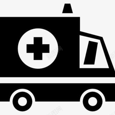 白色救护车救护车图标图标