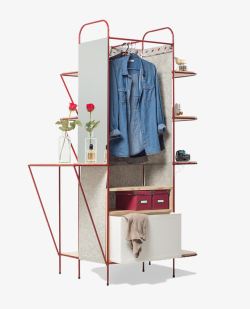 布衣柜简易衣橱产品实物图高清图片