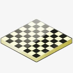 金色棋盘棋盘上的图标图标