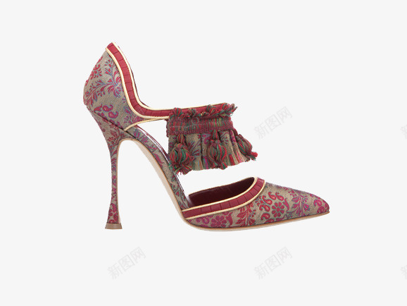 马诺洛中国风高跟鞋女鞋png免抠素材_88icon https://88icon.com Blahnik Manolo 中国风女鞋 产品实物 高跟