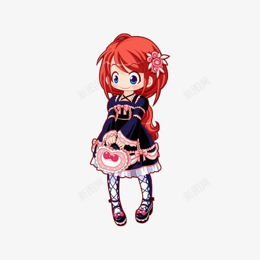 拿包包的小女孩png免抠素材_88icon https://88icon.com 人物 包包 卡通 卡通女孩 可爱 女孩 小女孩 手绘