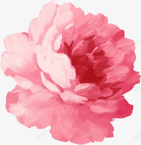 创意合成红色的花卉植物图案png免抠素材_88icon https://88icon.com 创意 合成 图案 植物 红色 花卉