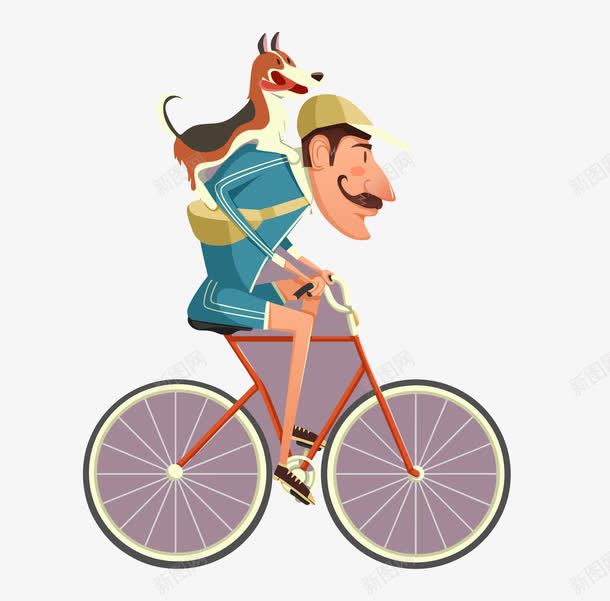 卡通骑自行车的人png免抠素材_88icon https://88icon.com 卡通骑自行车的人 矢量骑自行车的人 骑自行车的人