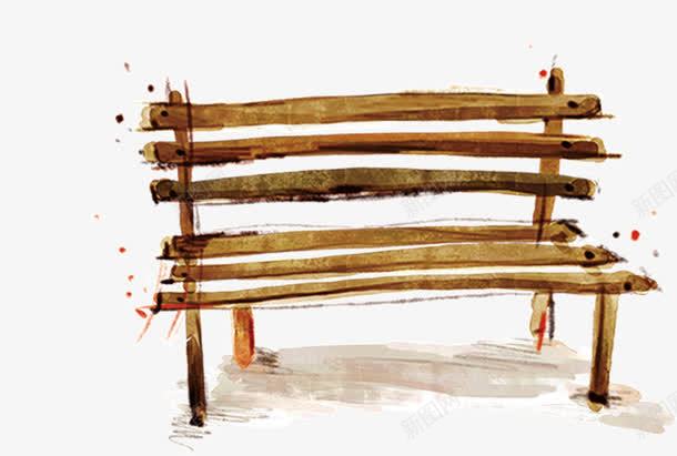 公园路边木制长椅座椅png免抠素材_88icon https://88icon.com 公园 座椅 木制 路边 长椅
