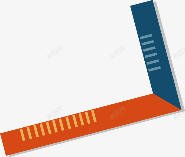 卡通直角尺矢量图ai免抠素材_88icon https://88icon.com PNG图 PNG图下载 创意卡通 卡通 卡通插图 尺子 插图 直角尺 矢量图