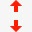 箭头免抠素材上下小箭头图标图标