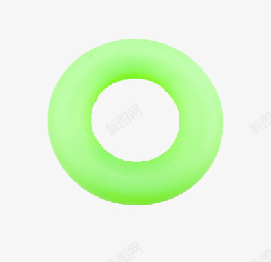 平纹握力圈绿色款图标图标