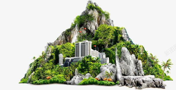 夏日海边摄影岛屿png免抠素材_88icon https://88icon.com 夏日 岛屿 摄影 海边