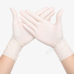 共抗疫情抗疫情防疫一次手套病毒高清图片