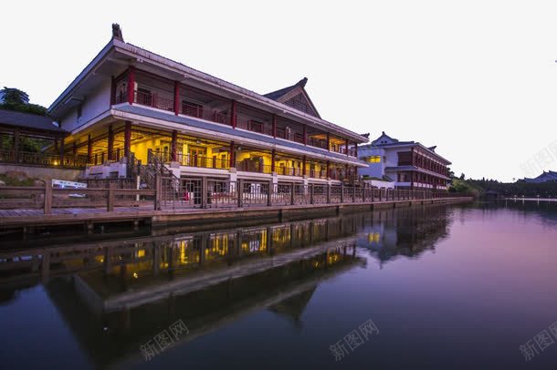 厦门五缘水乡酒店二png免抠素材_88icon https://88icon.com 名胜古迹 旅游风景 著名建筑