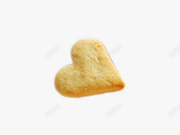 一块心形的饼干png免抠素材_88icon https://88icon.com 心形 烘焙 糕点 饼干