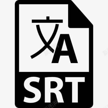 PDF文件格式SRT文件的格式符号图标图标