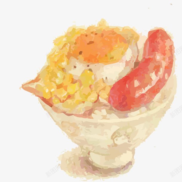 鸡蛋与热狗png免抠素材_88icon https://88icon.com 手绘食物 插画 热狗 米饭 鸡蛋