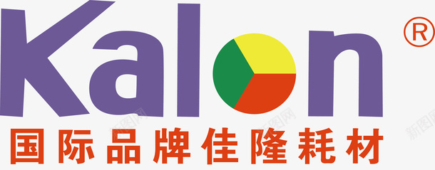 企业坚持佳隆耗材logo图标图标