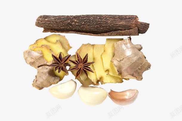 生姜片png免抠素材_88icon https://88icon.com 健康 八角 养生 大蒜 烹饪 生姜切片 生姜片 老姜 调味品