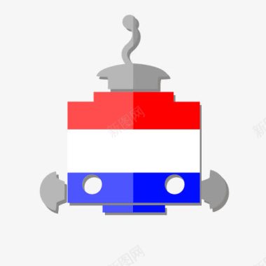 BOT国旗荷兰荷兰NL机器人电图标图标