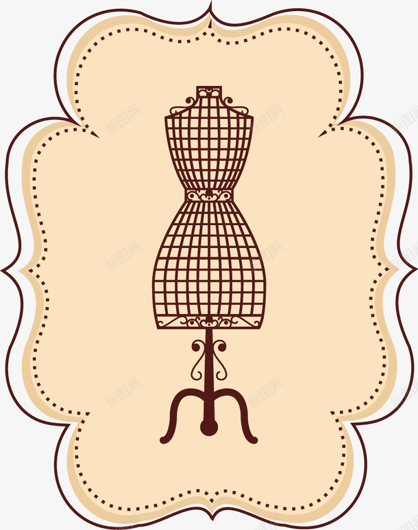 复古装饰元素矢量图ai免抠素材_88icon https://88icon.com 创意边框 复古边框 矢量图