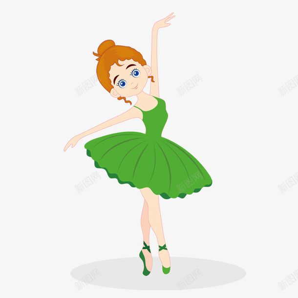 跳舞的小女孩png免抠素材_88icon https://88icon.com png图形 png装饰 卡通 小女孩 装饰 跳舞