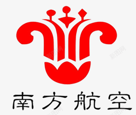 航空南方航空红色logo图标图标