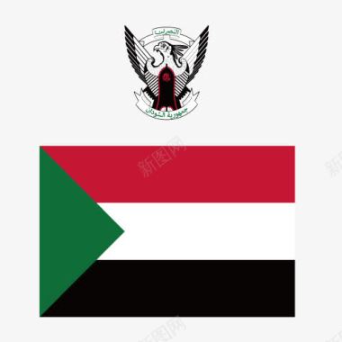国家苏丹国徽图标图标