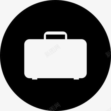 旅行箱包扣图标图标