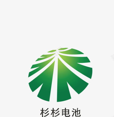 企业卡片标识彬彬电池logo矢量图图标图标