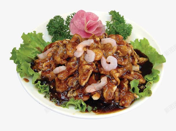 虾爆鳝背png免抠素材_88icon https://88icon.com 产品实物 菜品 菜肴 食品餐饮 食物