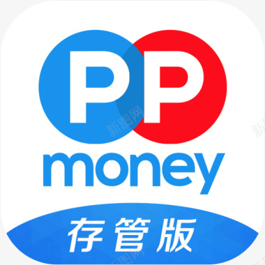 app样机手机PPmoney理财财富app图标图标