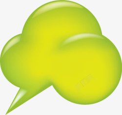 气泡对话框素材